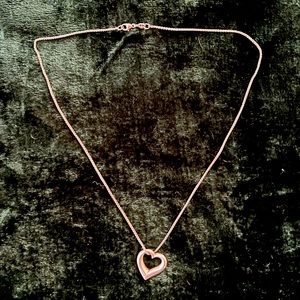 James Avery Heart Necklace